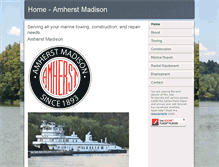 Tablet Screenshot of amherstmadison.com